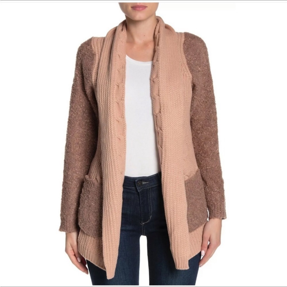 Ceny knit open cardigan sweater